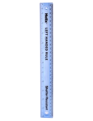 Helix Left-Handed Ruler 30cm